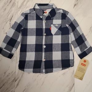 Levi's Flannel Botton-Up